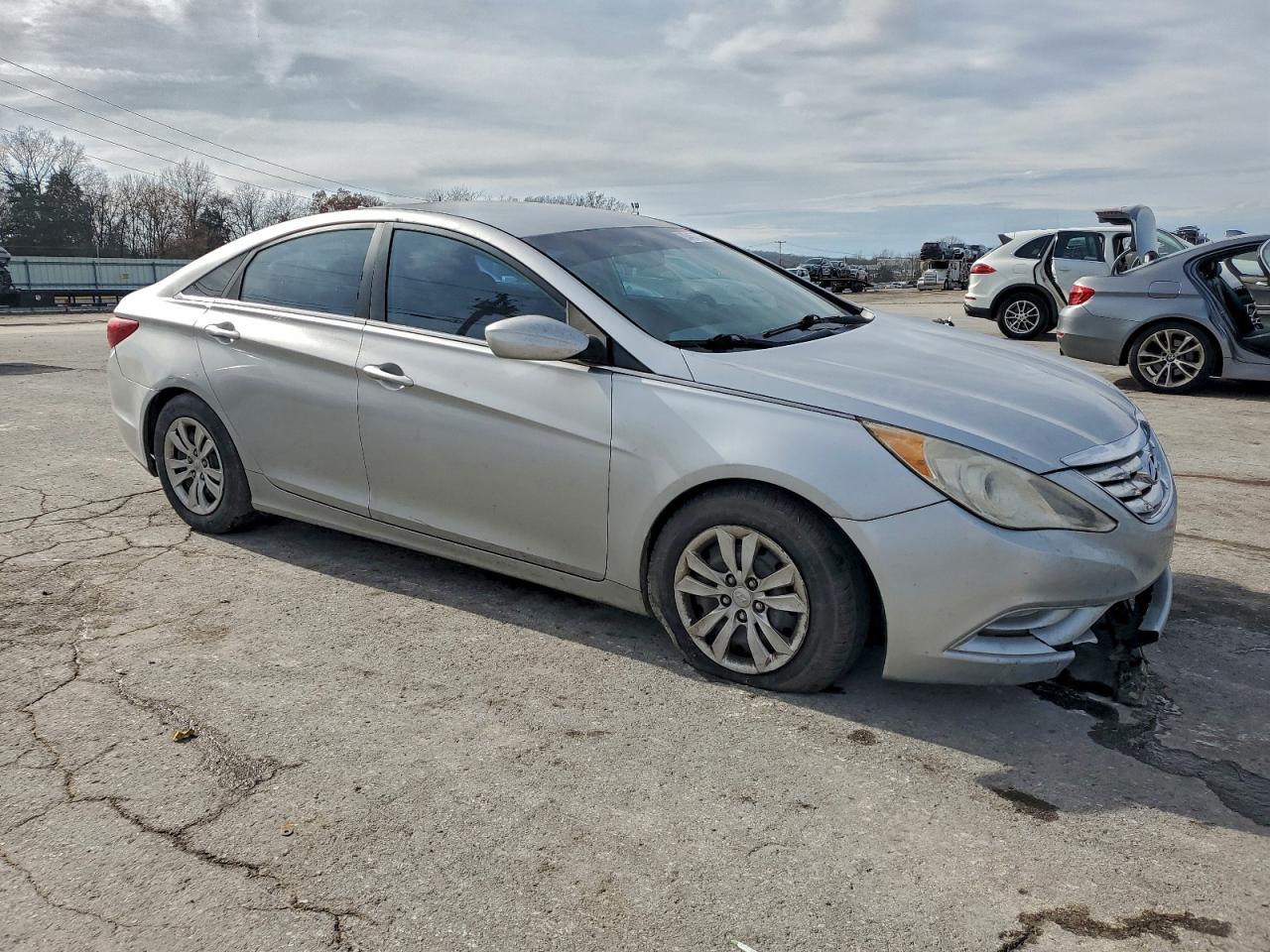Lot #3298061172 2013 HYUNDAI SONATA GLS