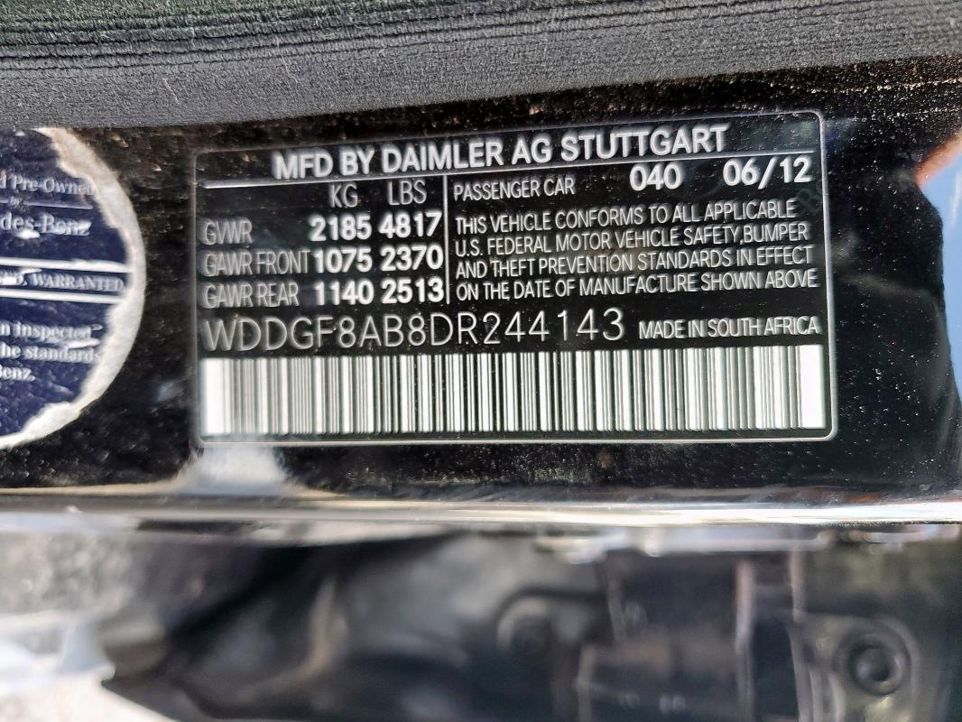 2013 MERCEDES-BENZ C 300 4MAT #3304687920