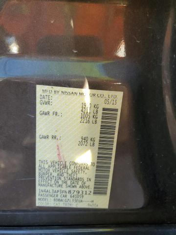 2015 NISSAN ALTIMA 2.5 - 1N4AL3AP3FN879312