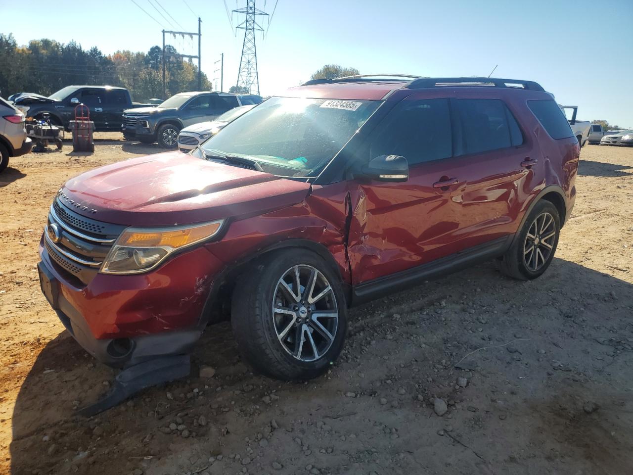 Lot #3309202626 2015 FORD EXPLORER X