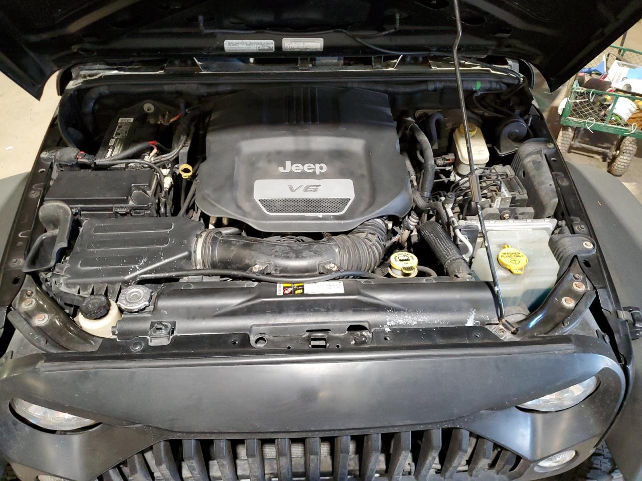 Lot #3311673301 2015 JEEP WRANGLER U