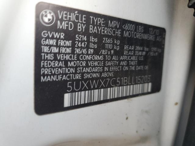 2011 BMW X3 #3292377268