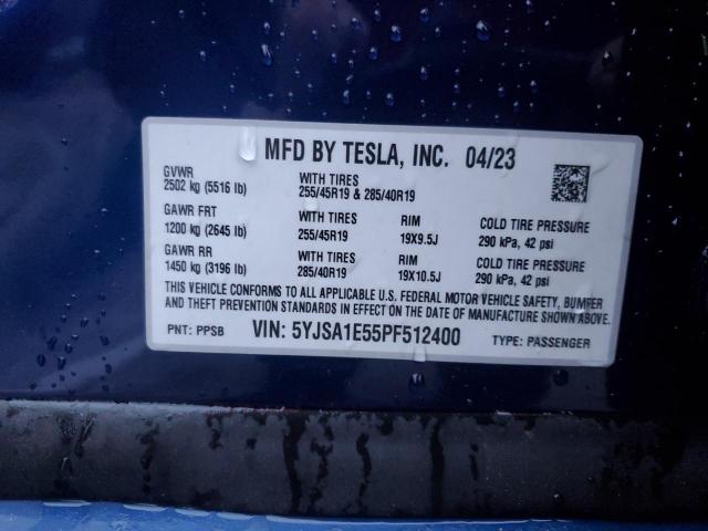 2023 TESLA MODEL S #3292480684