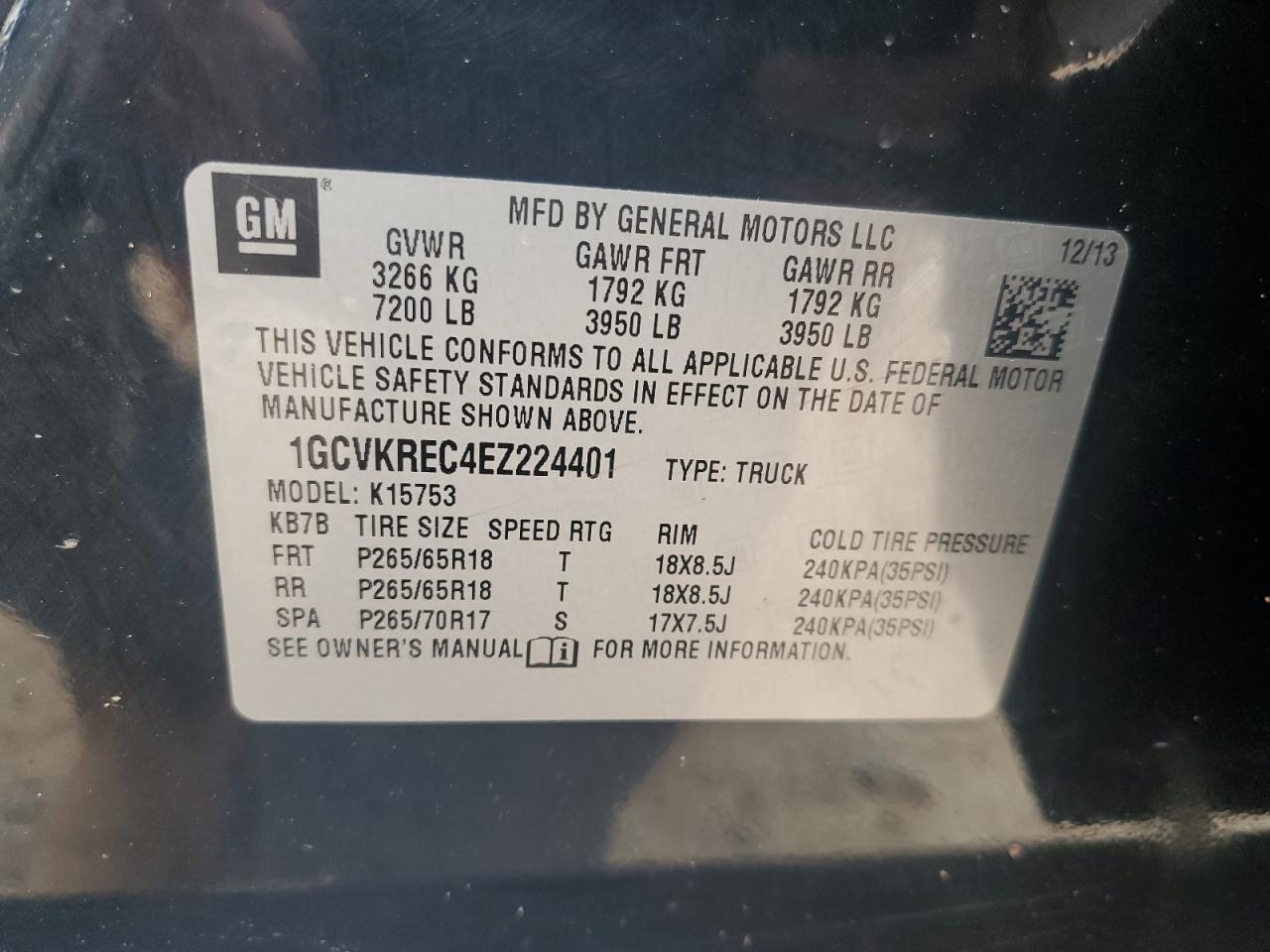 CHEVROLET SILVERADO K1500 LT