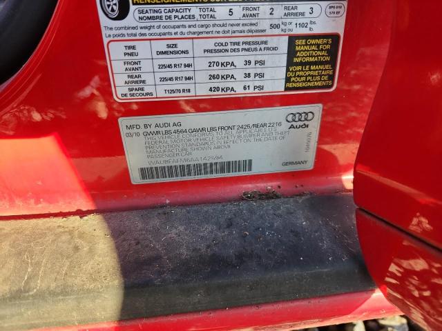 2010 AUDI A3 PREMIUM #3304536447