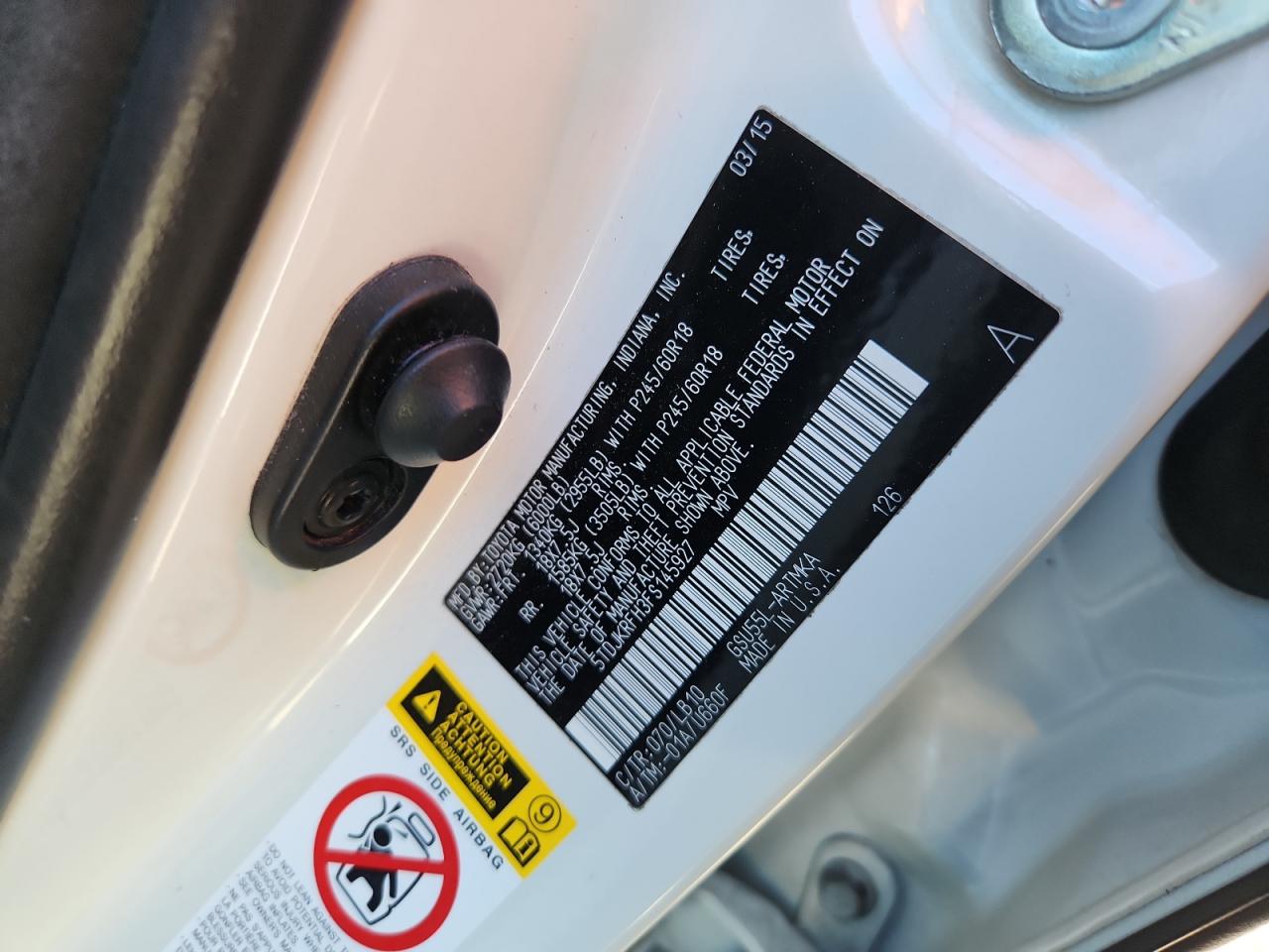 TOYOTA HIGHLANDER XLE