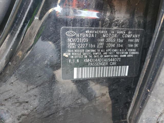 2010 HYUNDAI ELANTRA BL #3310319979