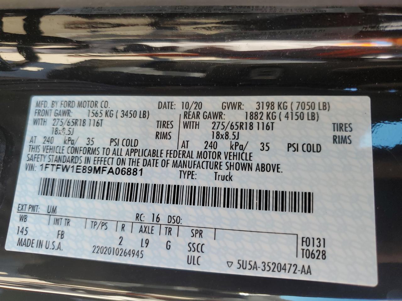 FORD F-150 SUPERCREW