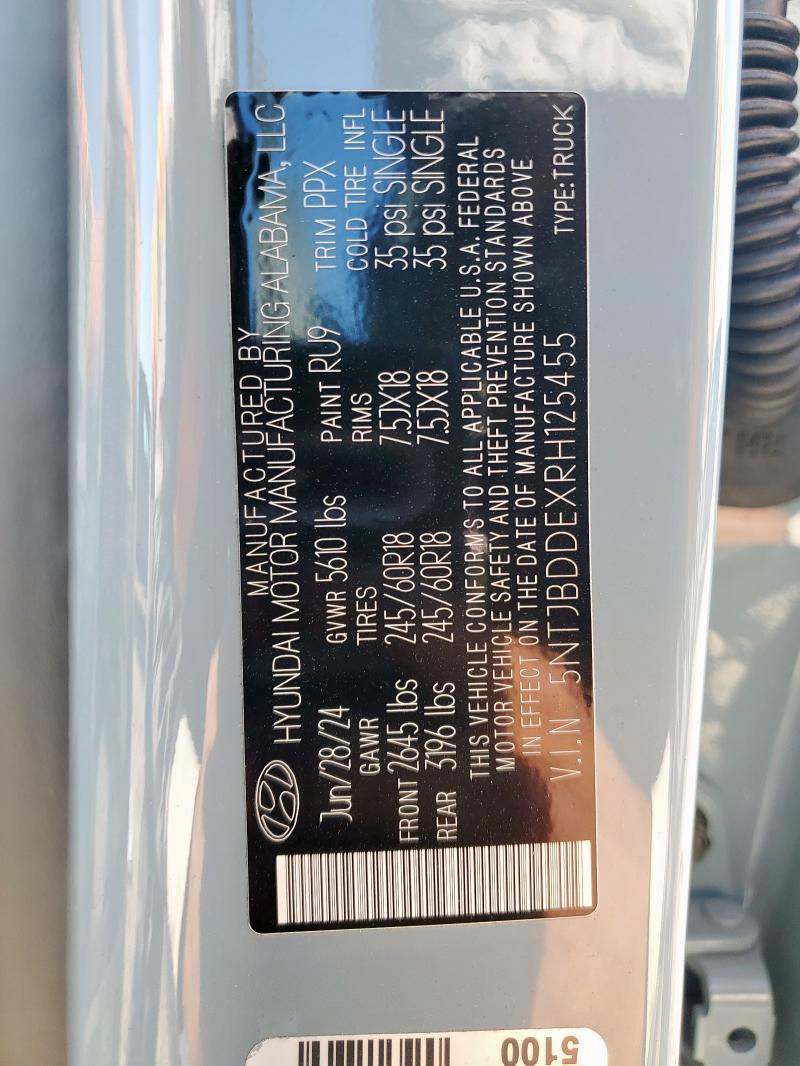 2024 HYUNDAI SANTA CRUZ #3305609729