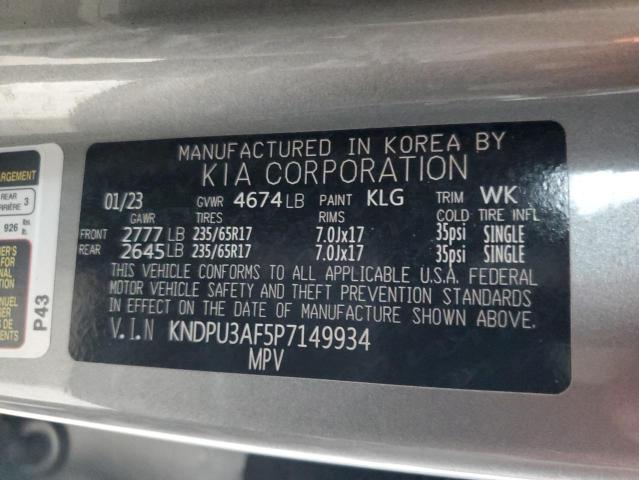 2023 KIA SPORTAGE L #3312270789