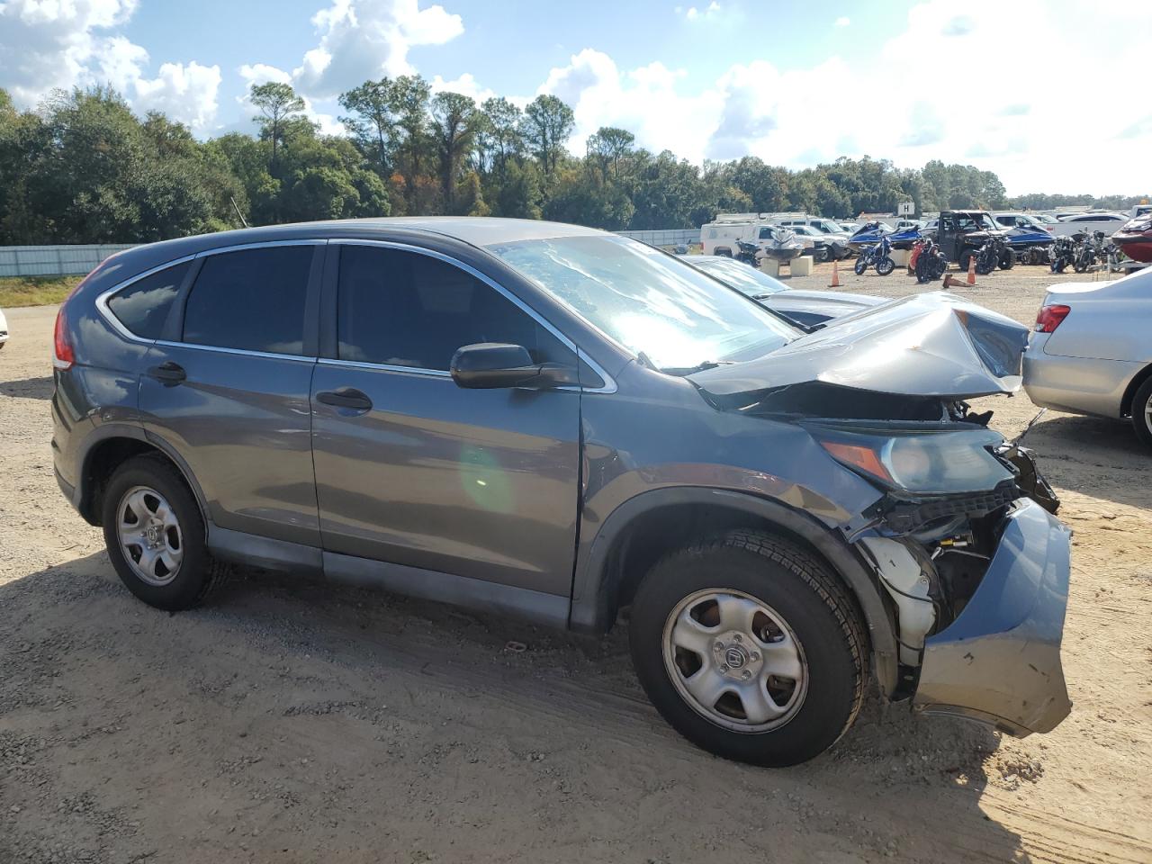 Lot #3311886183 2014 HONDA CR-V LX