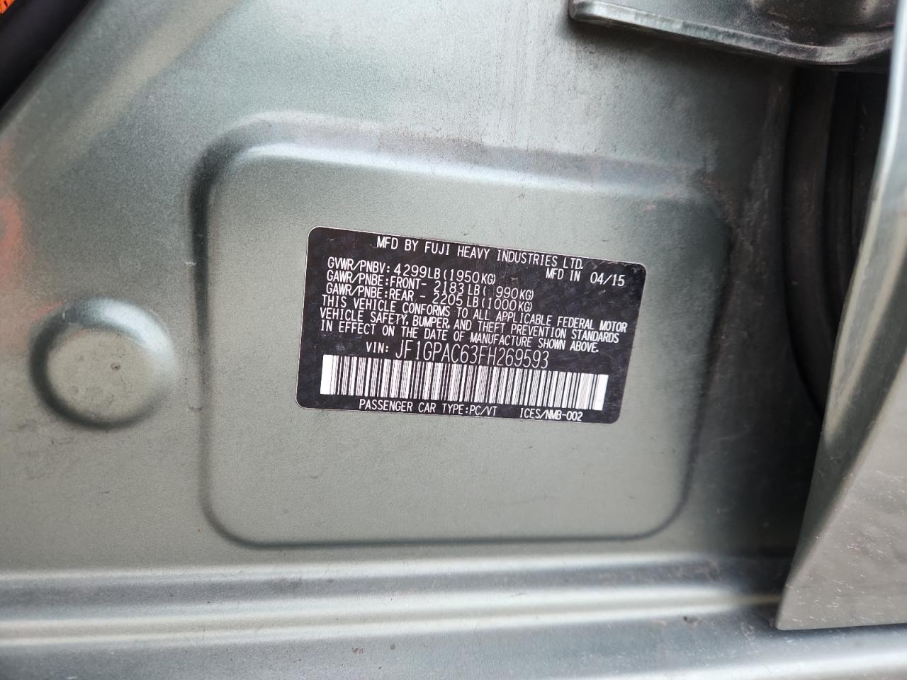 SUBARU IMPREZA PREMIUM