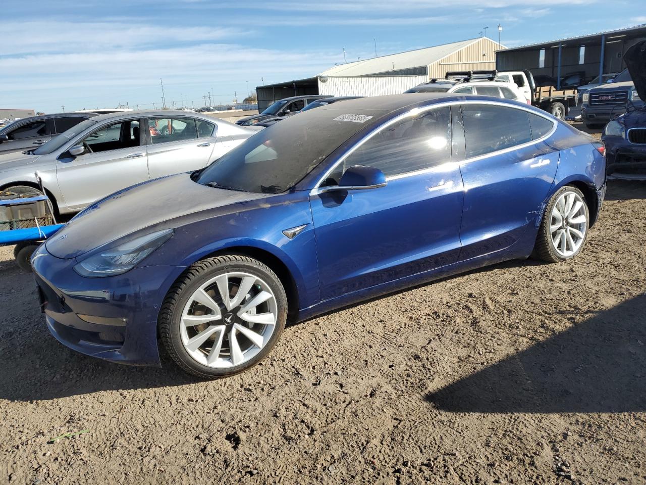 Lot #3290566836 2018 TESLA MODEL 3