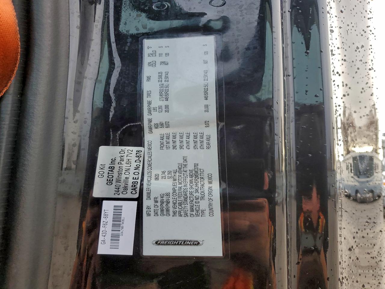 Lot #3294147942 2021 FREIGHTLINER CASCADIA 1