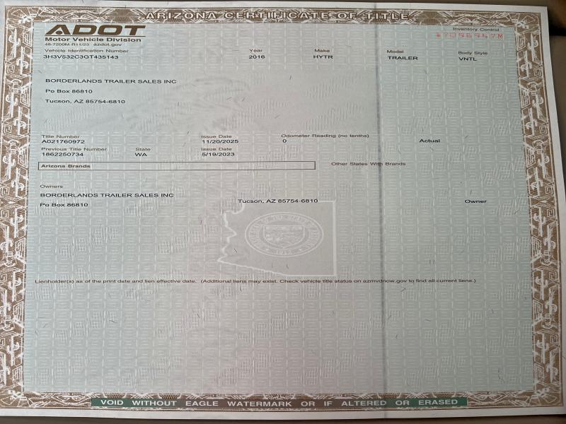 2016 HYUNDAI 53 FT #3294305882