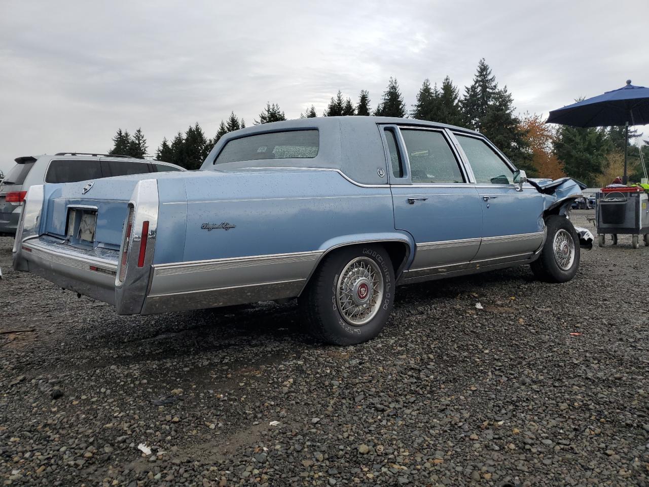 Lot #3304075495 1991 CADILLAC BROUGHAM