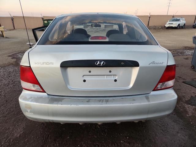 2002 HYUNDAI ACCENT L #3292502689