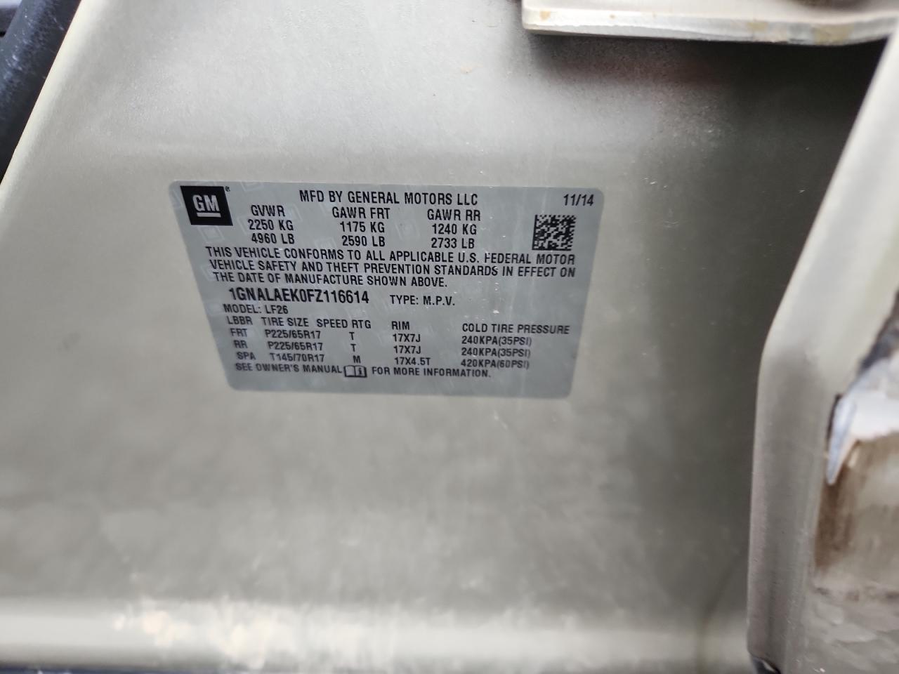 CHEVROLET EQUINOX LS