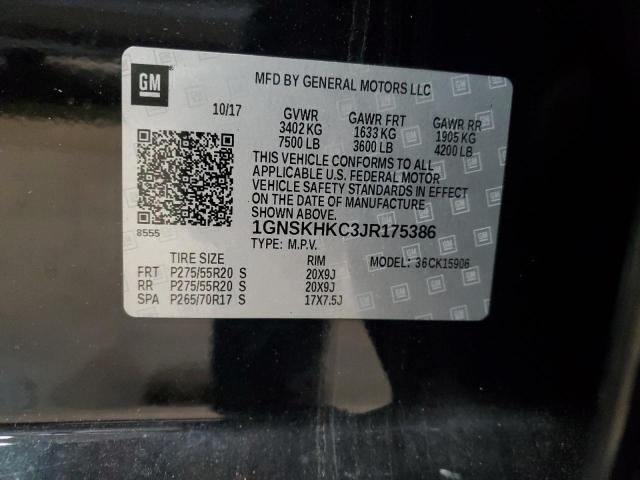 2018 CHEVROLET SUBURBAN K #3285823912