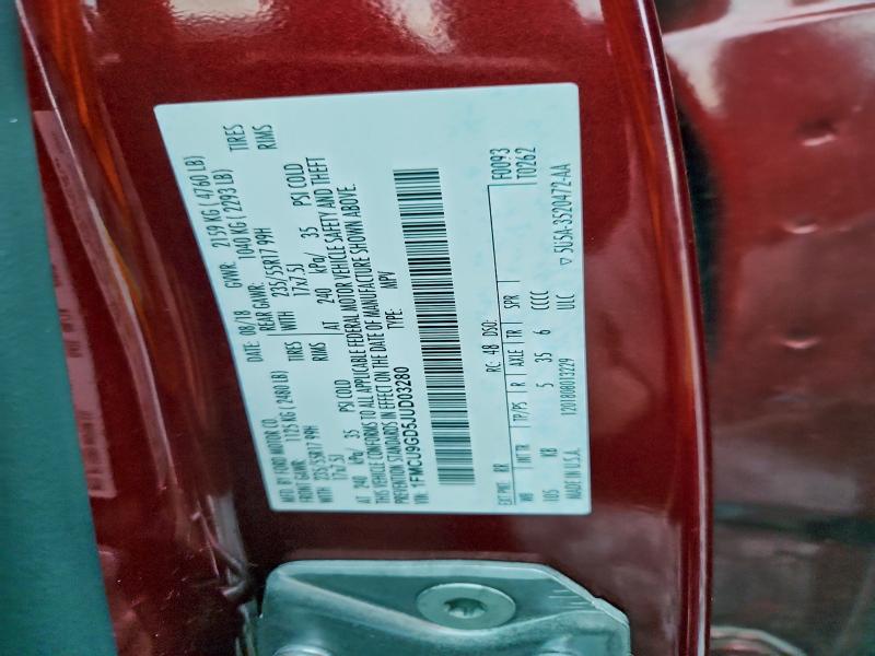 2018 FORD ESCAPE SE #3296325492