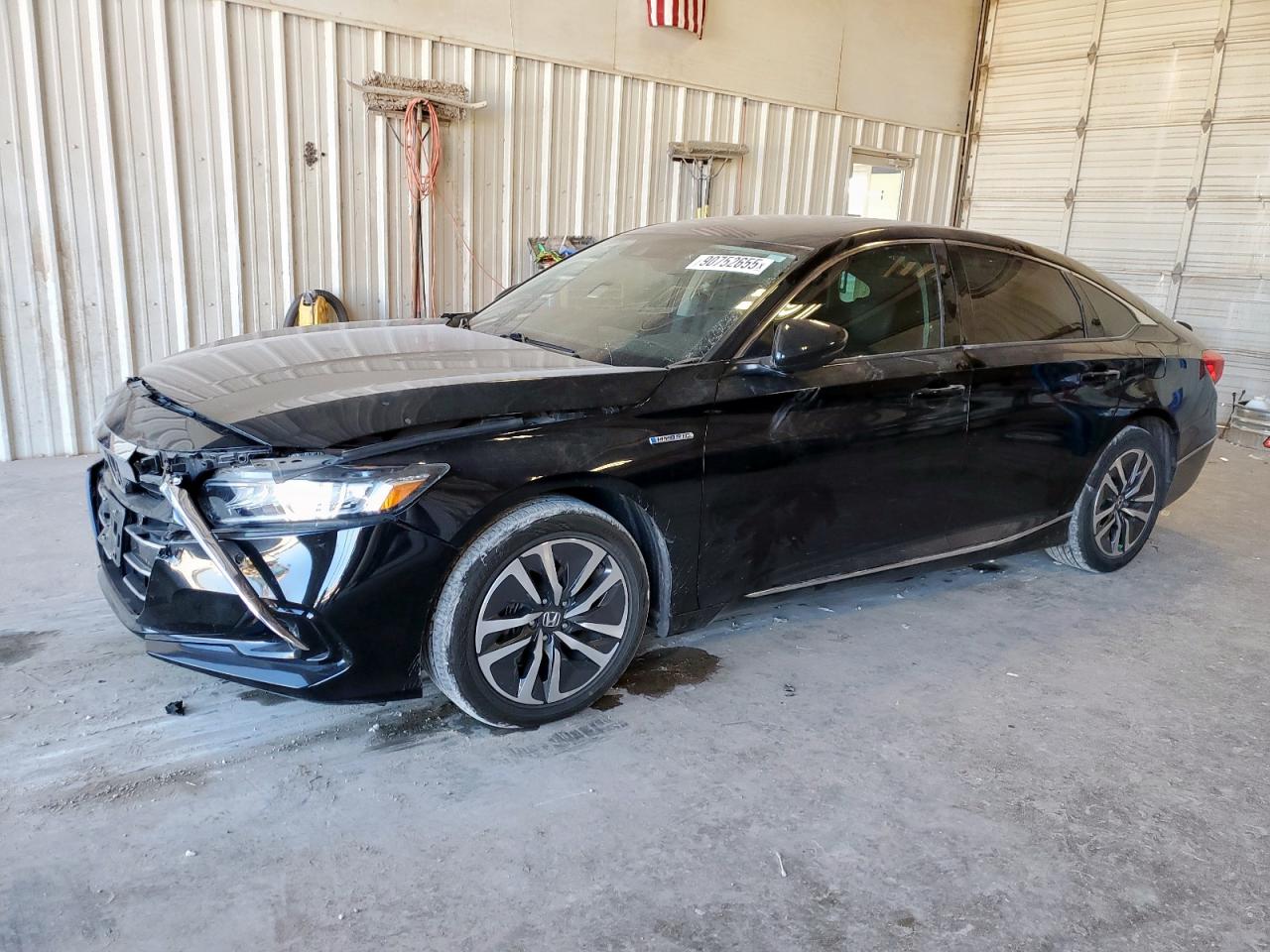 Lot #3318078367 2021 HONDA ACCORD HYB