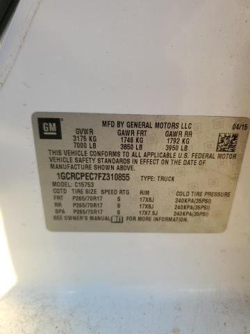 2015 CHEVROLET SILVERADO #3290151263