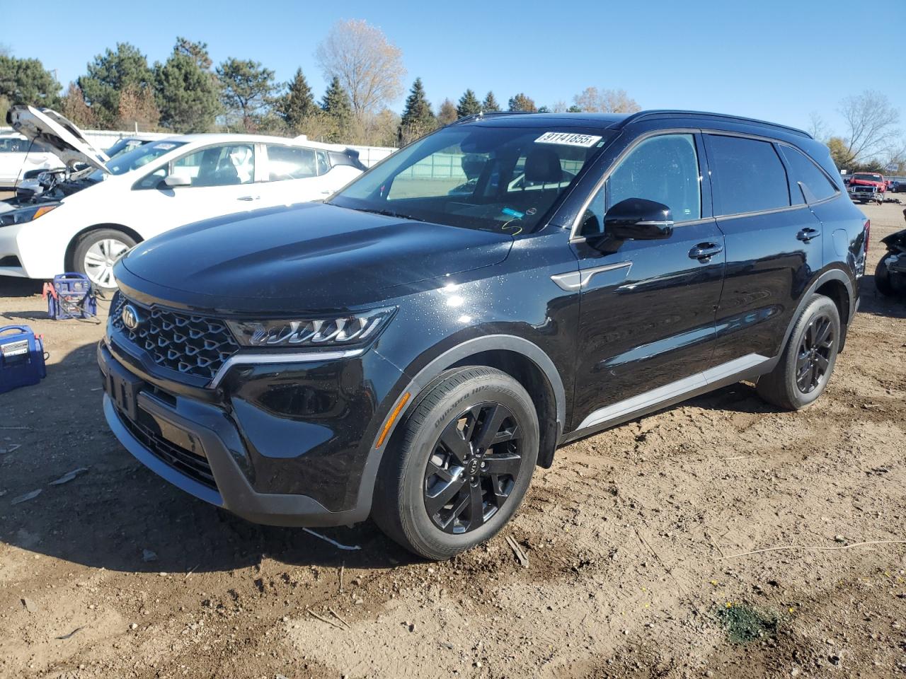 Lot #3302802905 2021 KIA SORENTO S