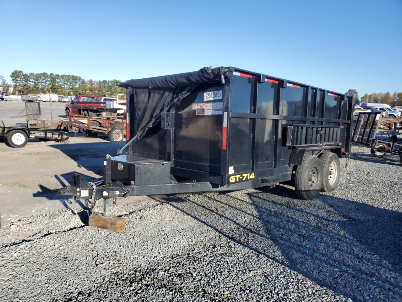 Lot #3284702971 2024 GWLG BUMPER PULL DUMP