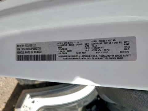 2023 RAM PROMASTER #3301597620