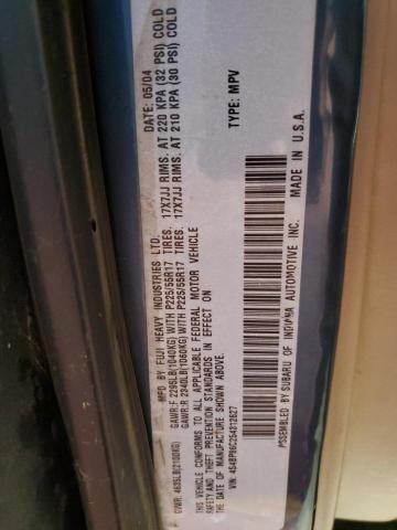 2005 SUBARU OUTBACK OU #3303690025