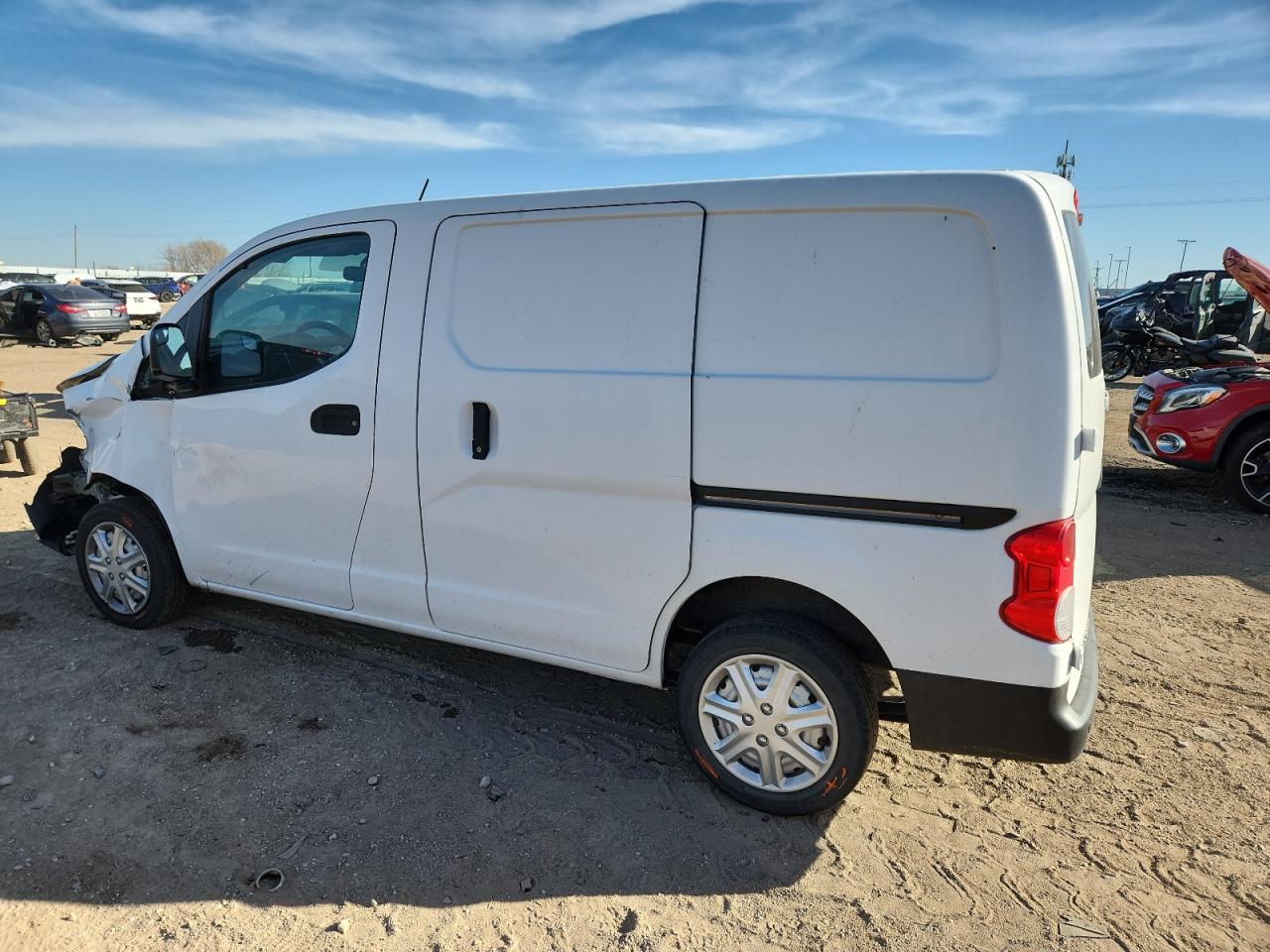 Lot #3301668622 2015 CHEVROLET TRUC CITY EXPRESS VAN LT