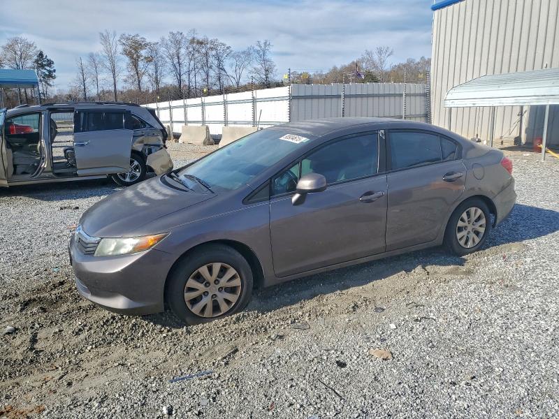 Global Auto Auctions: 2012 HONDA CIVIC LX