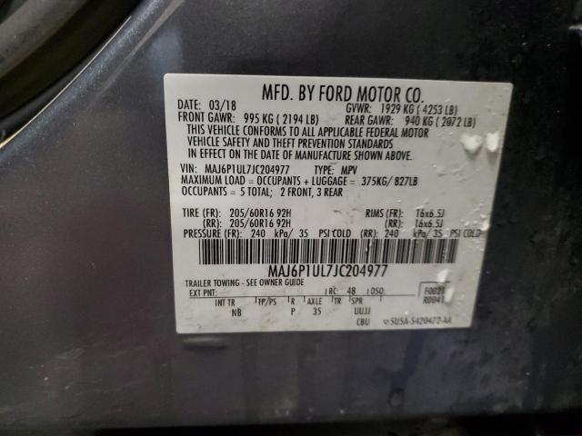 2018 FORD ECOSPORT S #3290259213