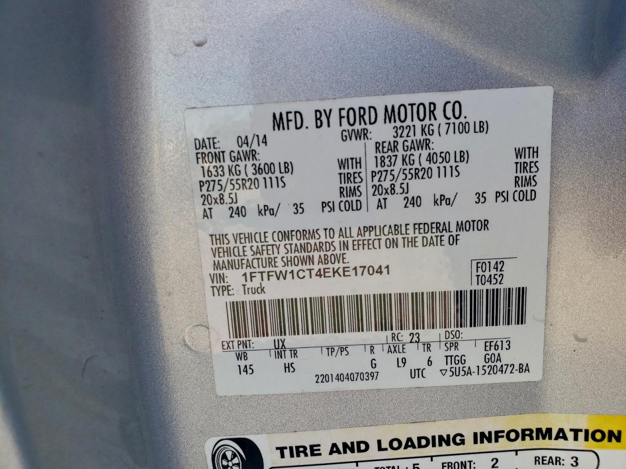 FORD F-150 SUPERCREW