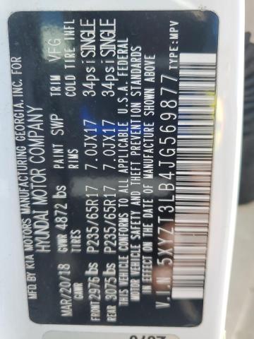 2018 HYUNDAI SANTA FE S #3308239162