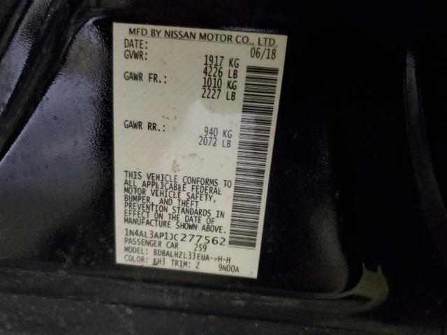 2018 NISSAN ALTIMA 2.5 #3292397293