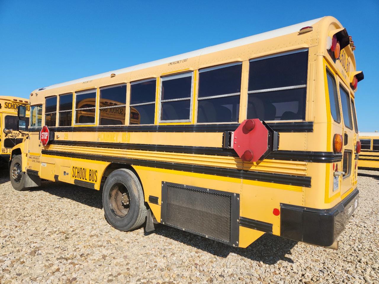 Lot #3305292309 2012 BLUE BIRD SCHOOL BUS