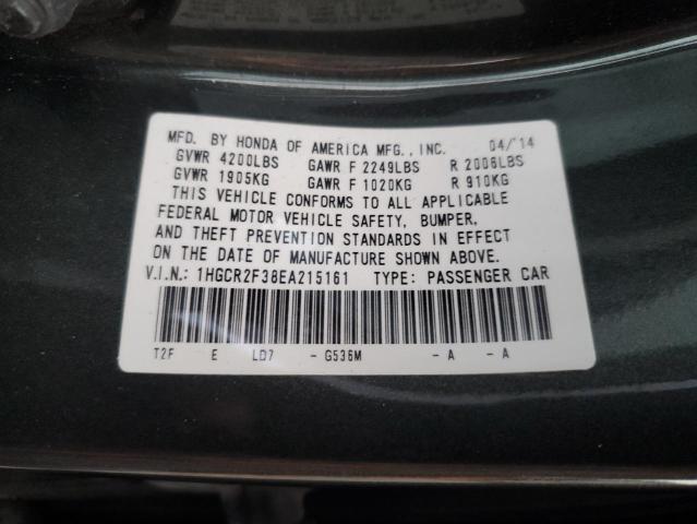 2014 HONDA ACCORD LX #3302729028