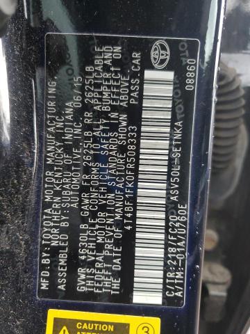 2015 TOYOTA CAMRY LE #3301983464