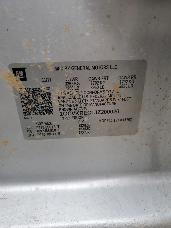 CHEVROLET SILVERADO K1500 LT