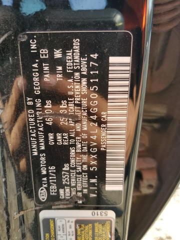 2016 KIA OPTIMA SXL #3298019169