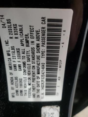 2014 HONDA ACCORD SPO #3293513465