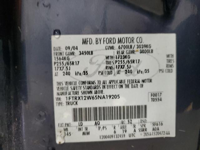 2005 FORD F150 #3284116543