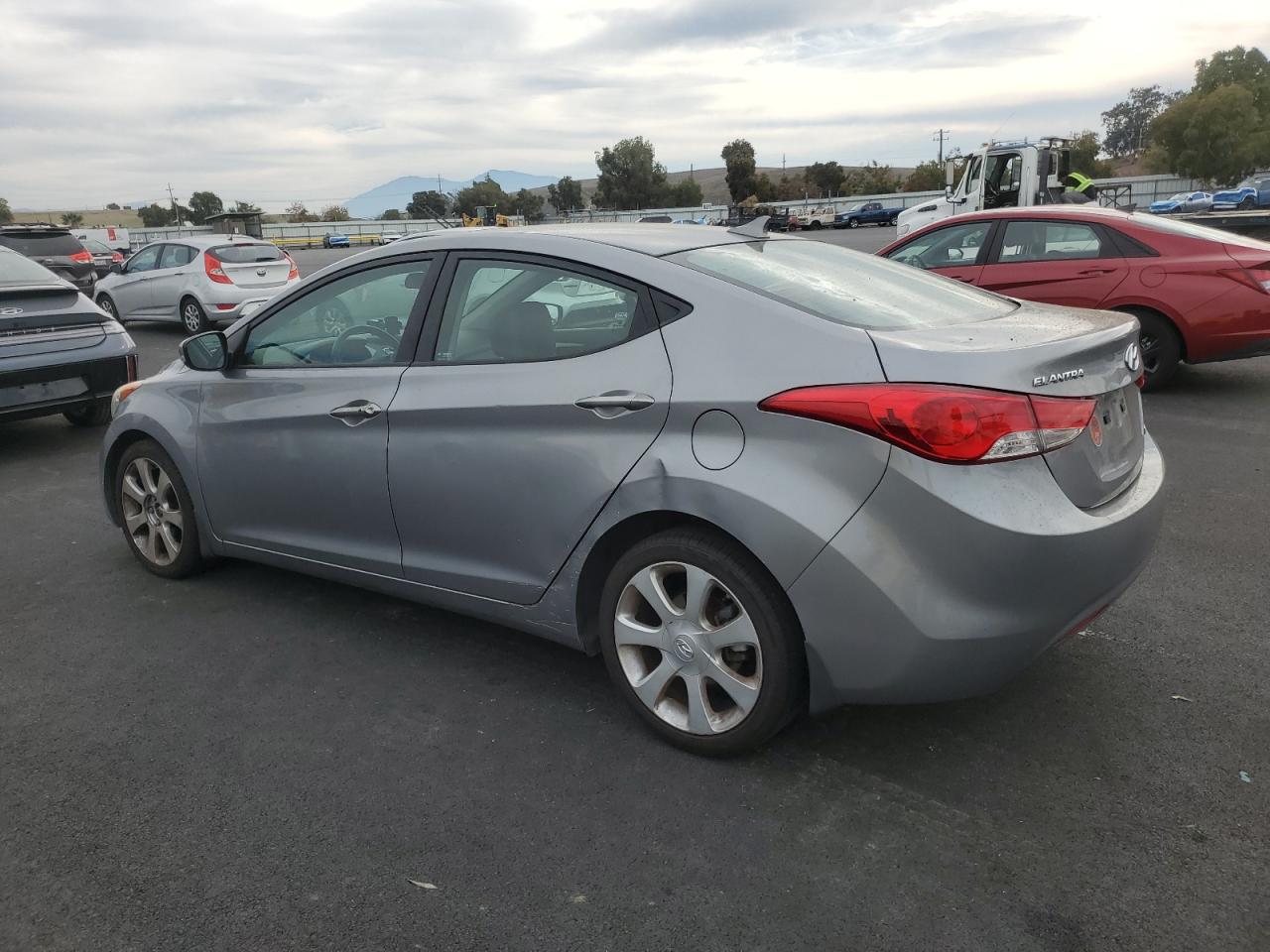 Lot #3302687065 2013 HYUNDAI ELANTRA GL