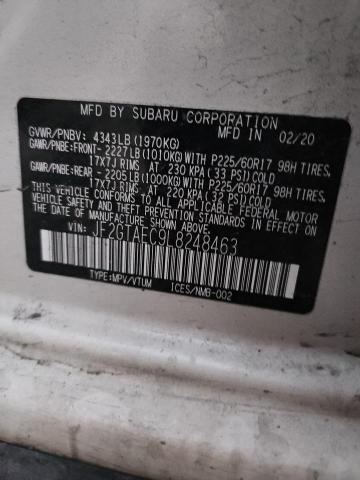 2020 SUBARU CROSSTREK #3304753903