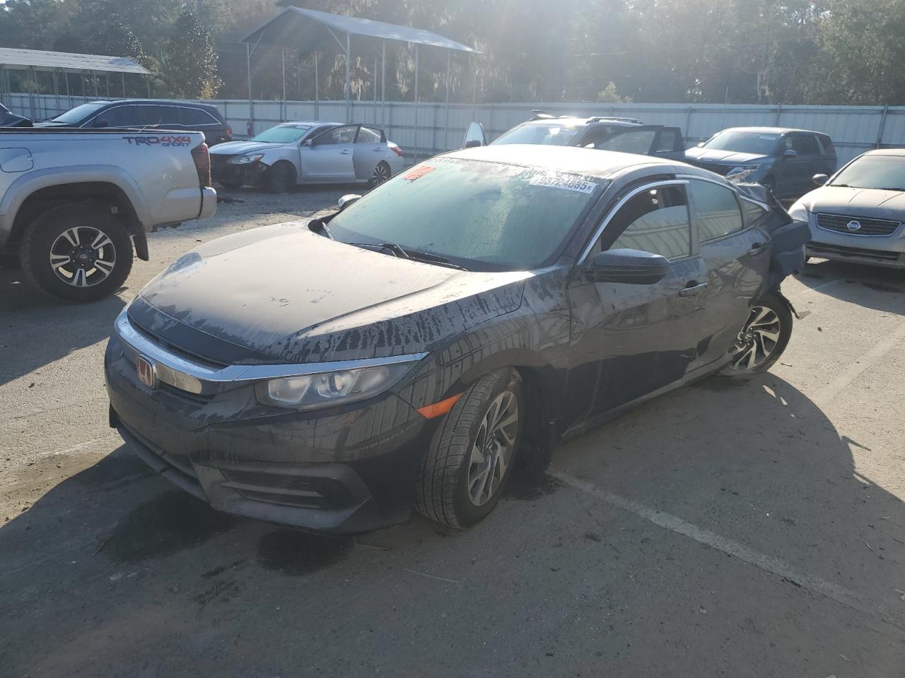 Lot #3315938097 2016 HONDA CIVIC EX