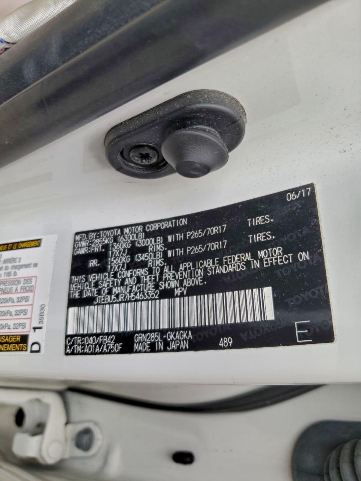 TOYOTA 4RUNNER SR5/SR5 PREMIUM