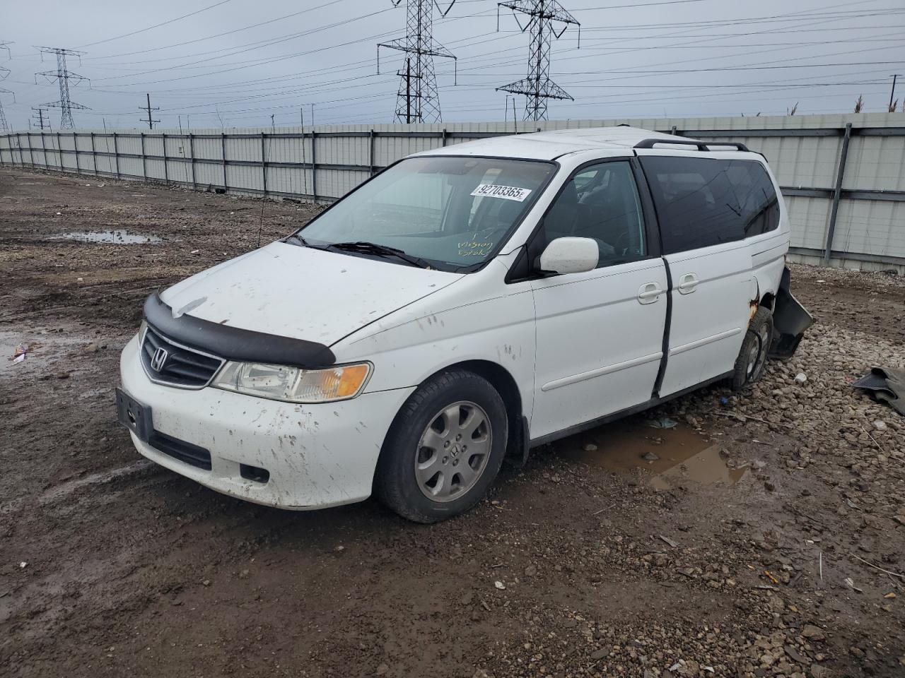 Lot #3304526441 2003 HONDA ODYSSEY EX