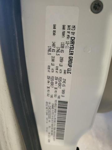 2012 CHRYSLER TOWN & COU #3309288615