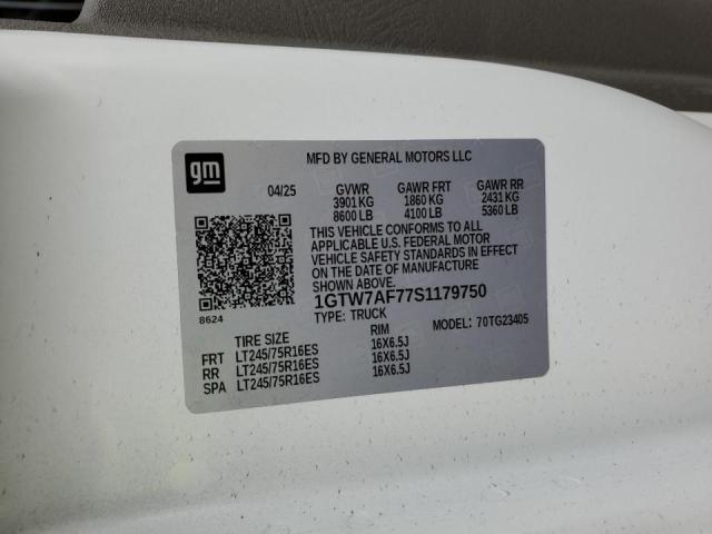 2025 GMC SAVANA G25 #3302978610